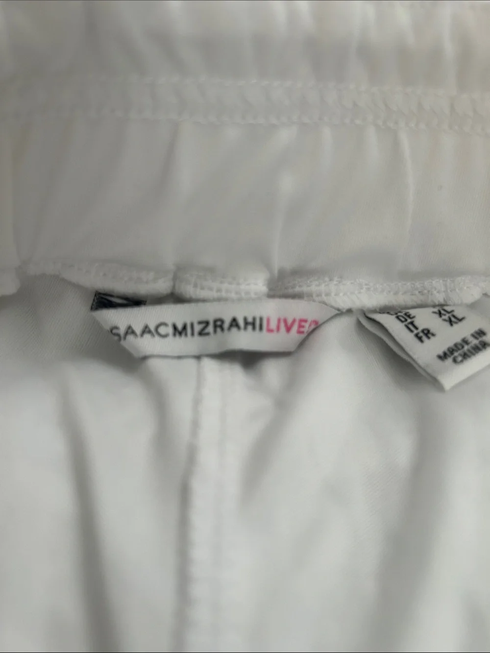 Isaac Mizrahi White Lace Wide-Leg Pants - Picture 4 of 4